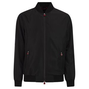 Kiton Men Sea - Bomber Jacket In Technical Fabric
